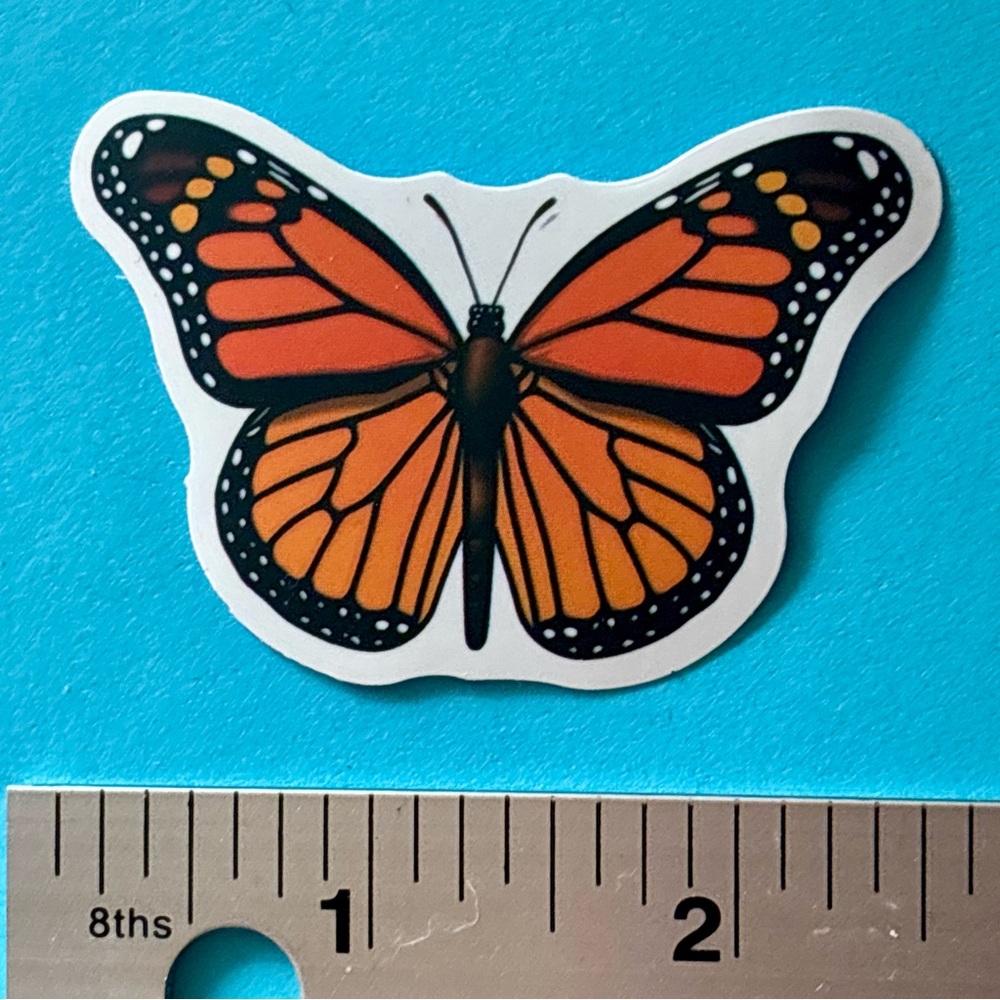 10/$10 Butterfly Aesthetic Sticker Waterproof Vinyl Water Bottle Laptop Crafts